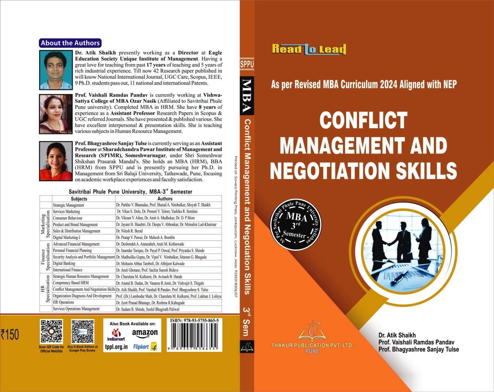 BOOK: Conflicts Management & Negotiation Management